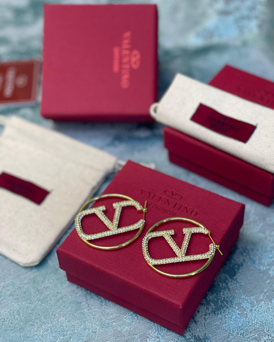 Ladies rings & earrings Lilly Onlines