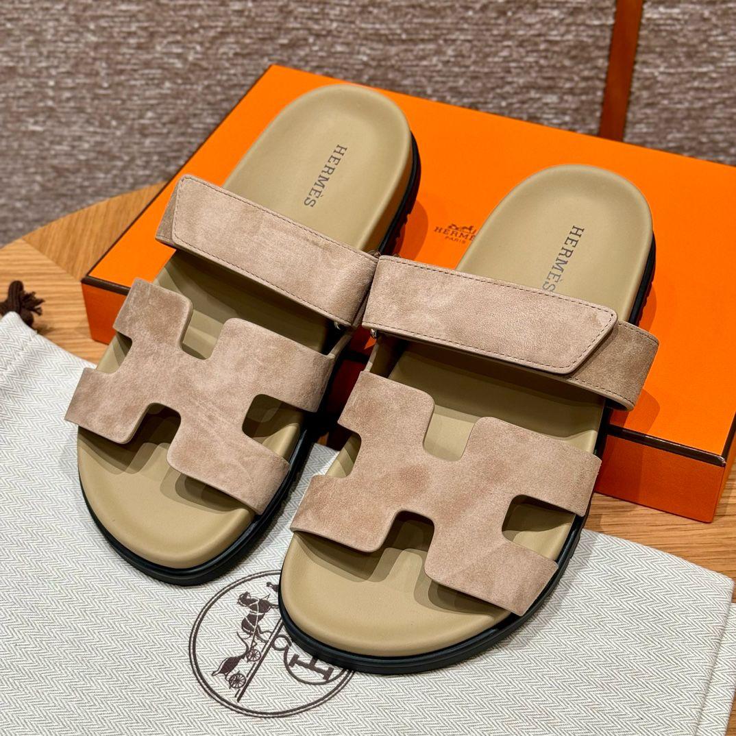 Ladies Hermes flats Lilly Onlines