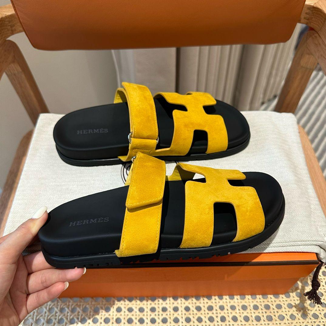 Ladies Hermes flats Lilly Onlines