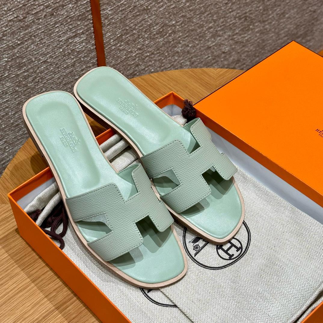 Ladies Hermes flats Lilly Onlines