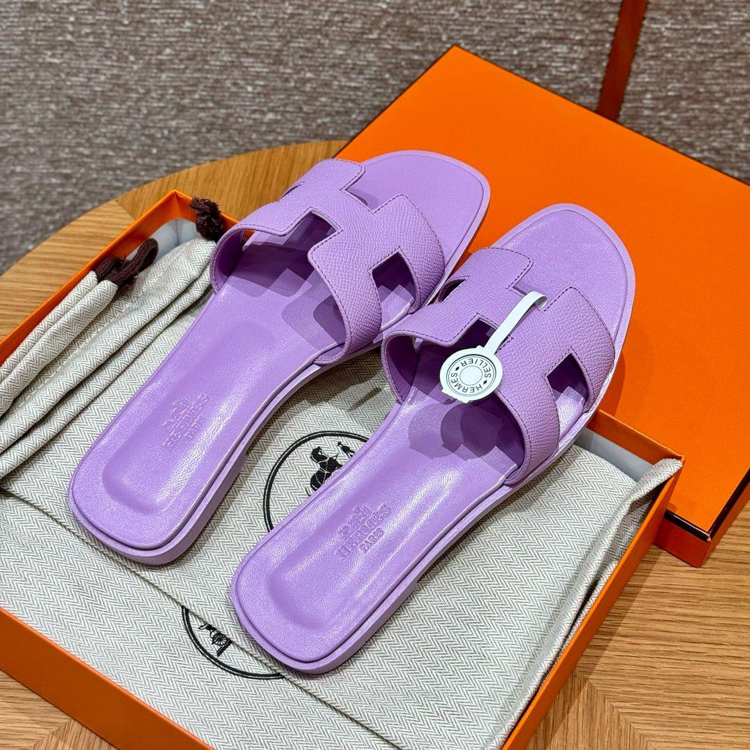 Ladies Hermes flats Lilly Onlines