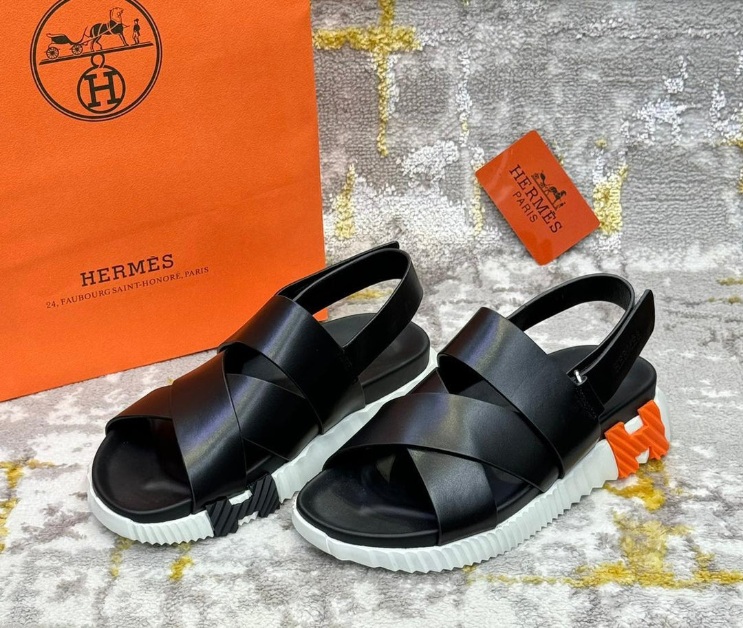 Ladies Hermes flats Lilly Onlines