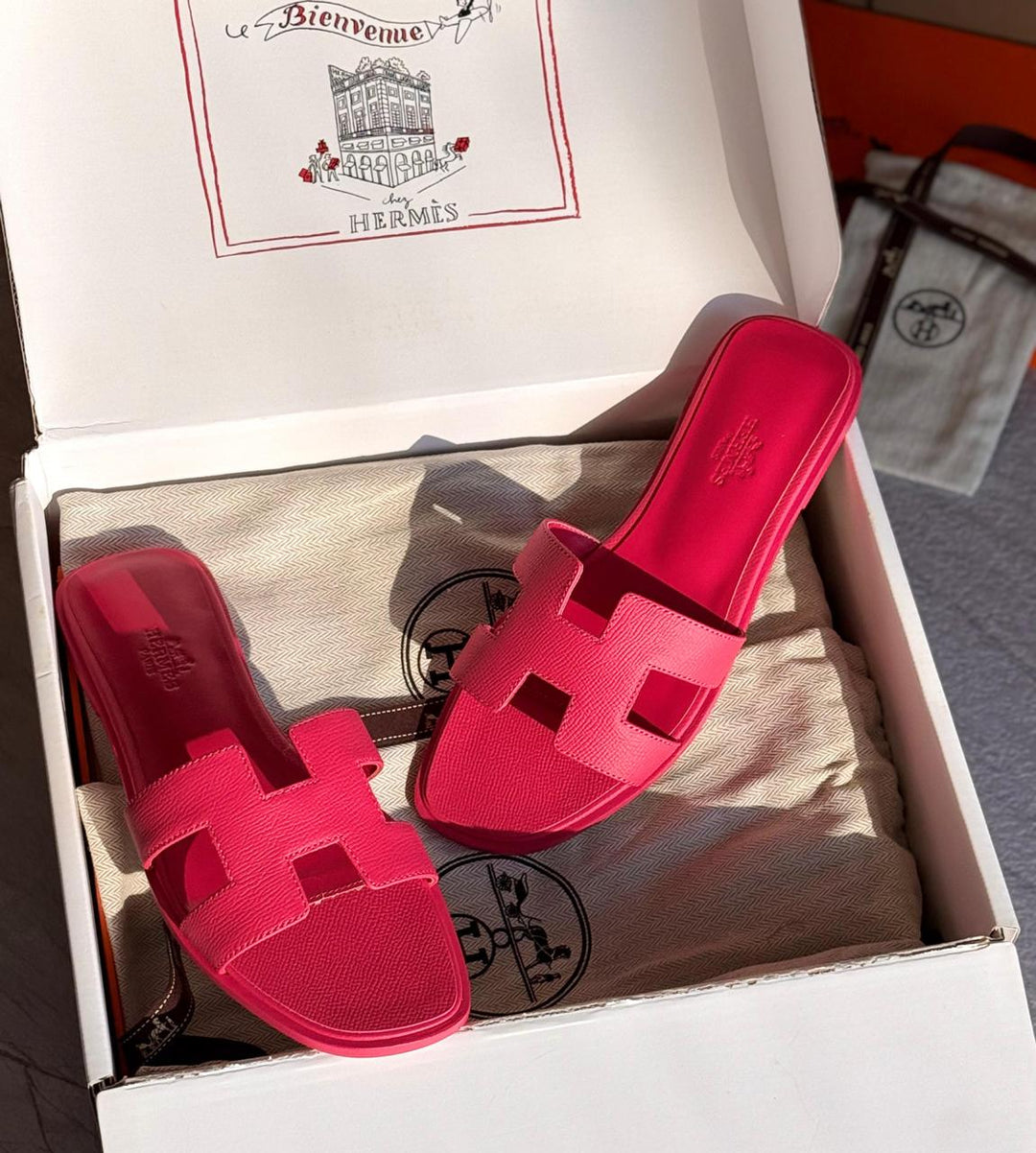 Ladies Hermes flats Lilly Onlines