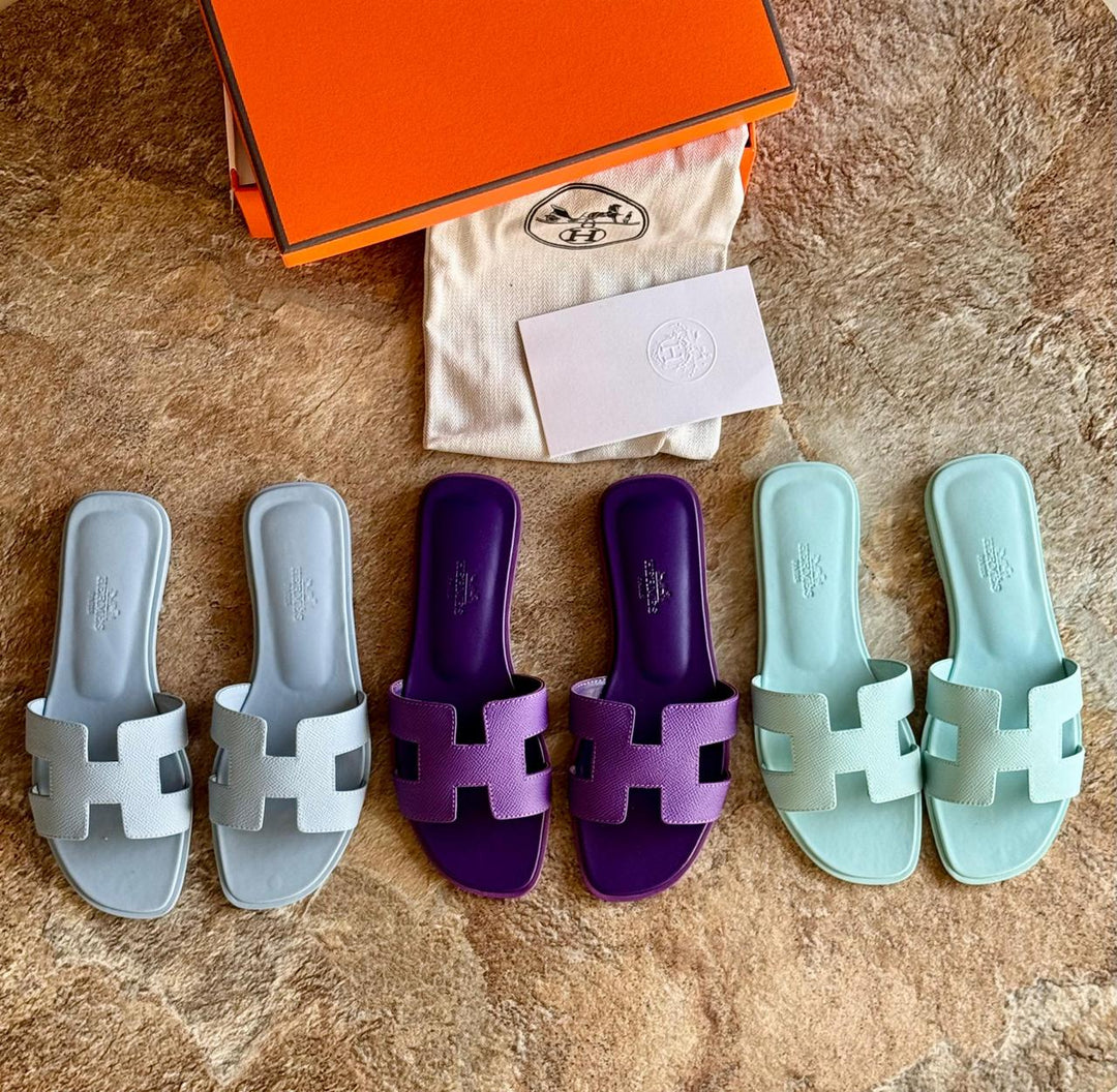 Ladies Hermes flats Lilly Onlines