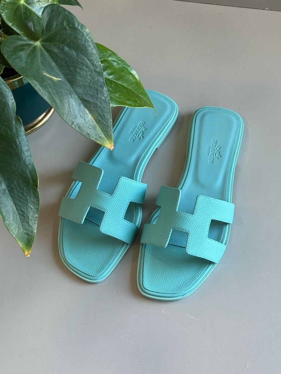 Ladies Hermes flats Lilly Onlines