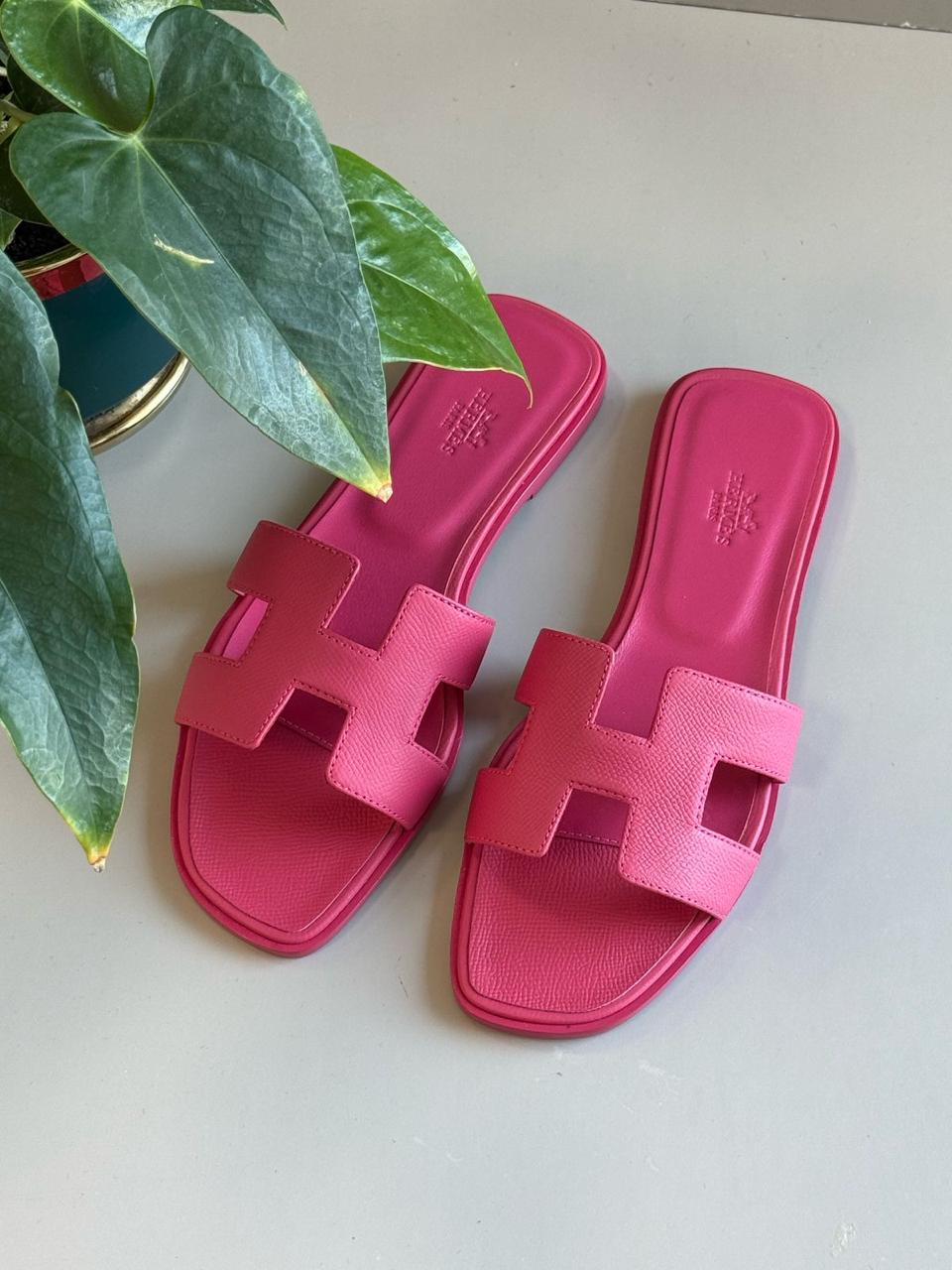 Ladies Hermes flats Lilly Onlines
