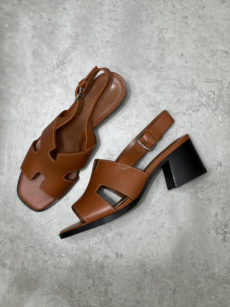 Ladies Hermes flats Lilly Onlines