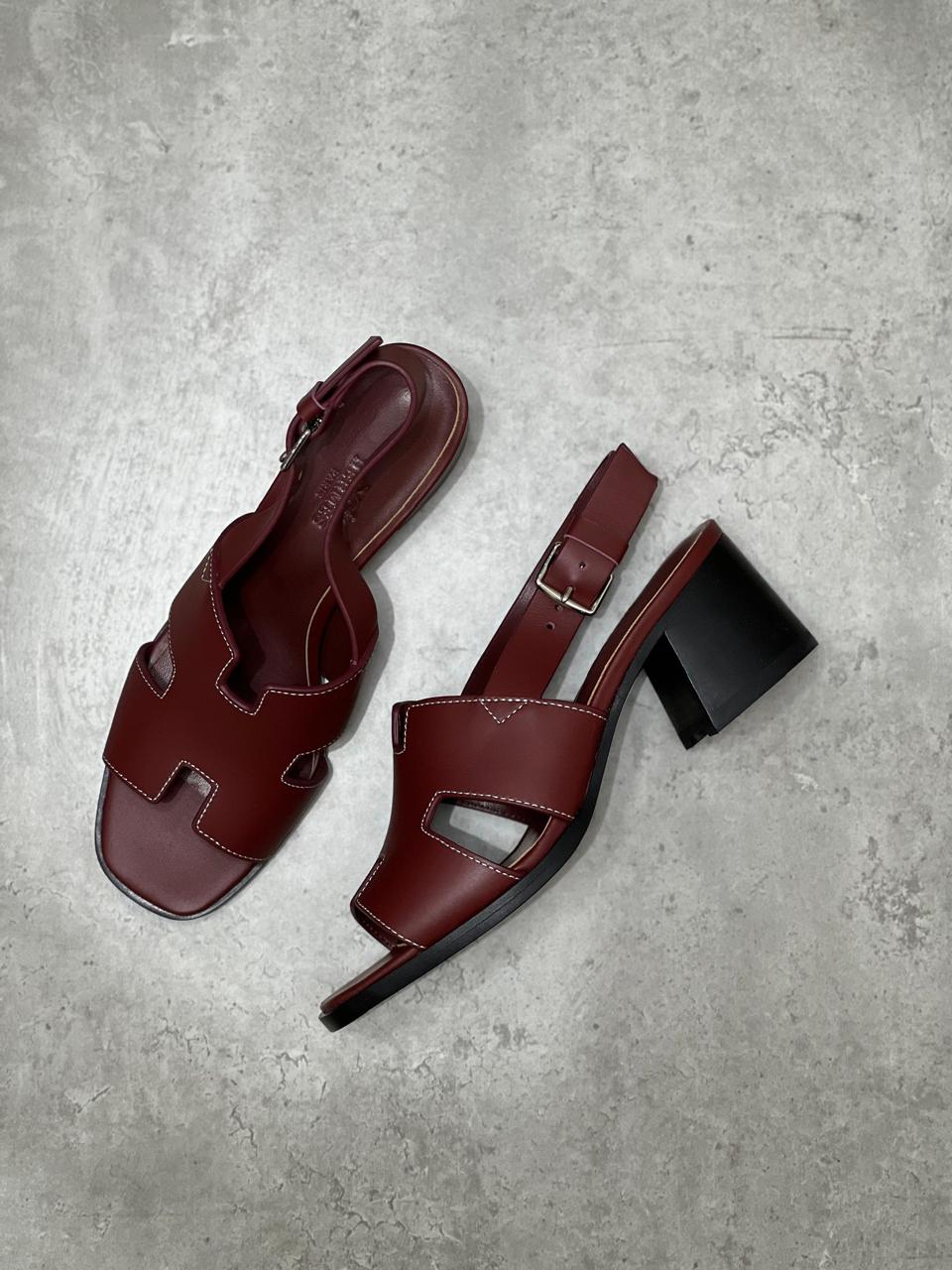 Ladies Hermes flats Lilly Onlines