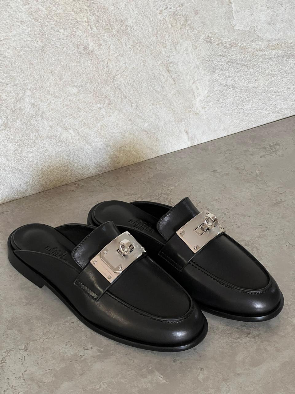 Ladies Hermes flats Lilly Onlines