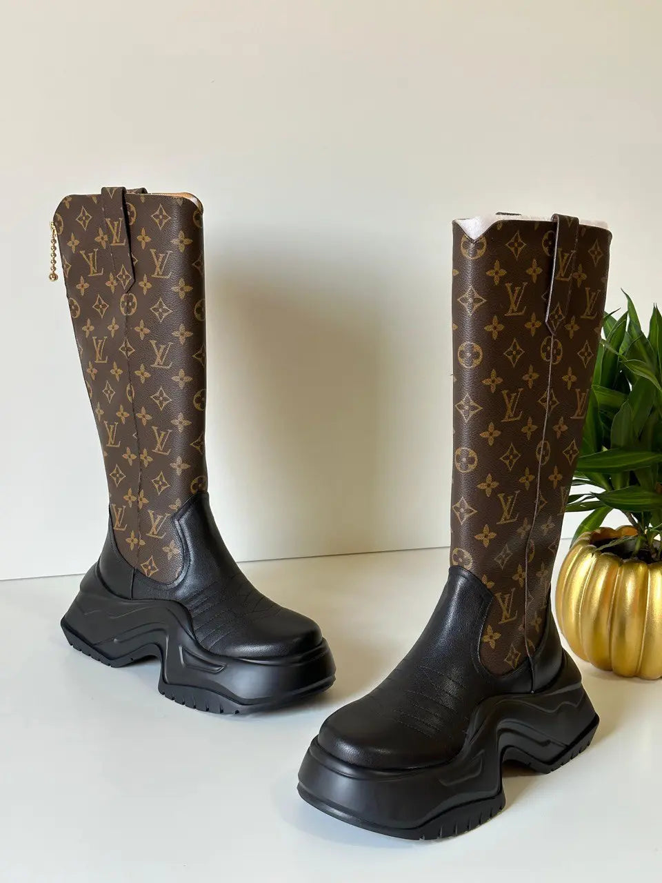 Ladies Boots | LV | Size 36-42 For Pricing and Order WhatsApp +971581402705 Lilly Onlines