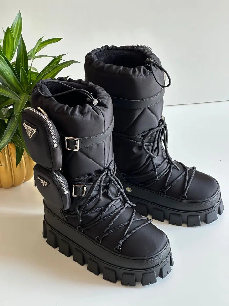 Ladies Boots | Prada | Size 36-42 For Pricing and Order WhatsApp +971581402705 Lilly Onlines