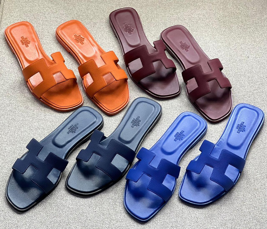 Ladies Hermes flats Lilly Onlines