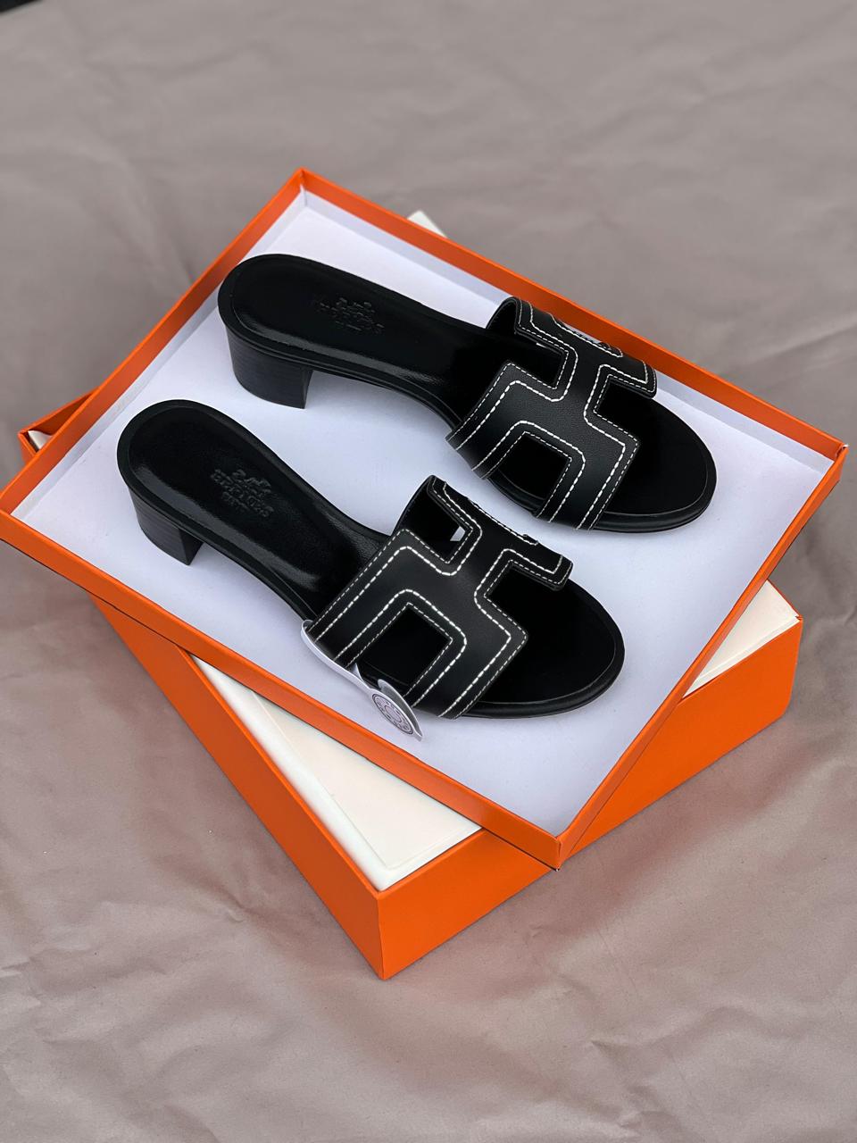 Ladies Hermes flats Lilly Onlines