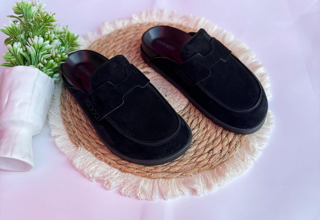 Ladies Hermes flats Lilly Onlines