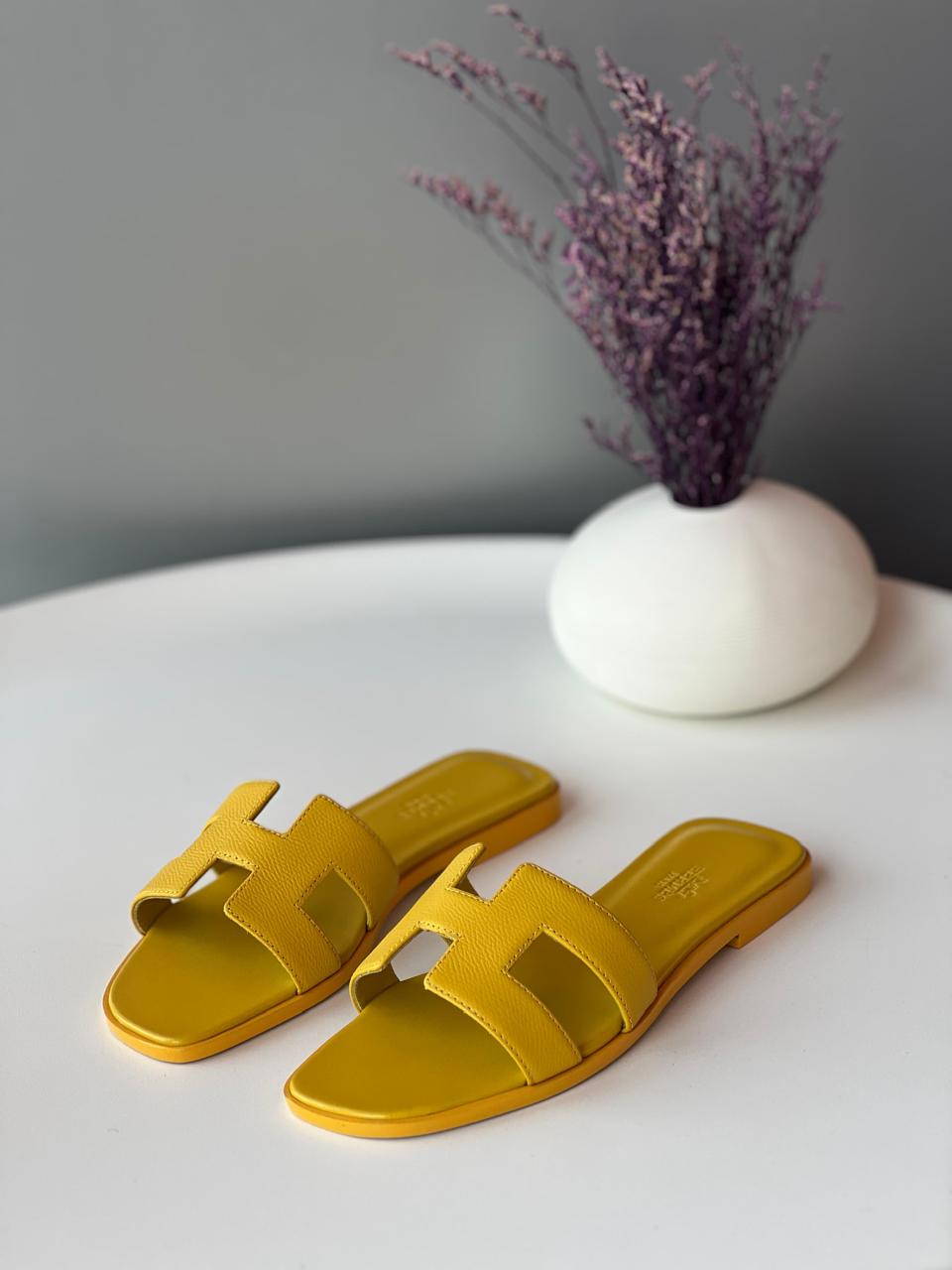 Ladies Hermes flats Lilly Onlines