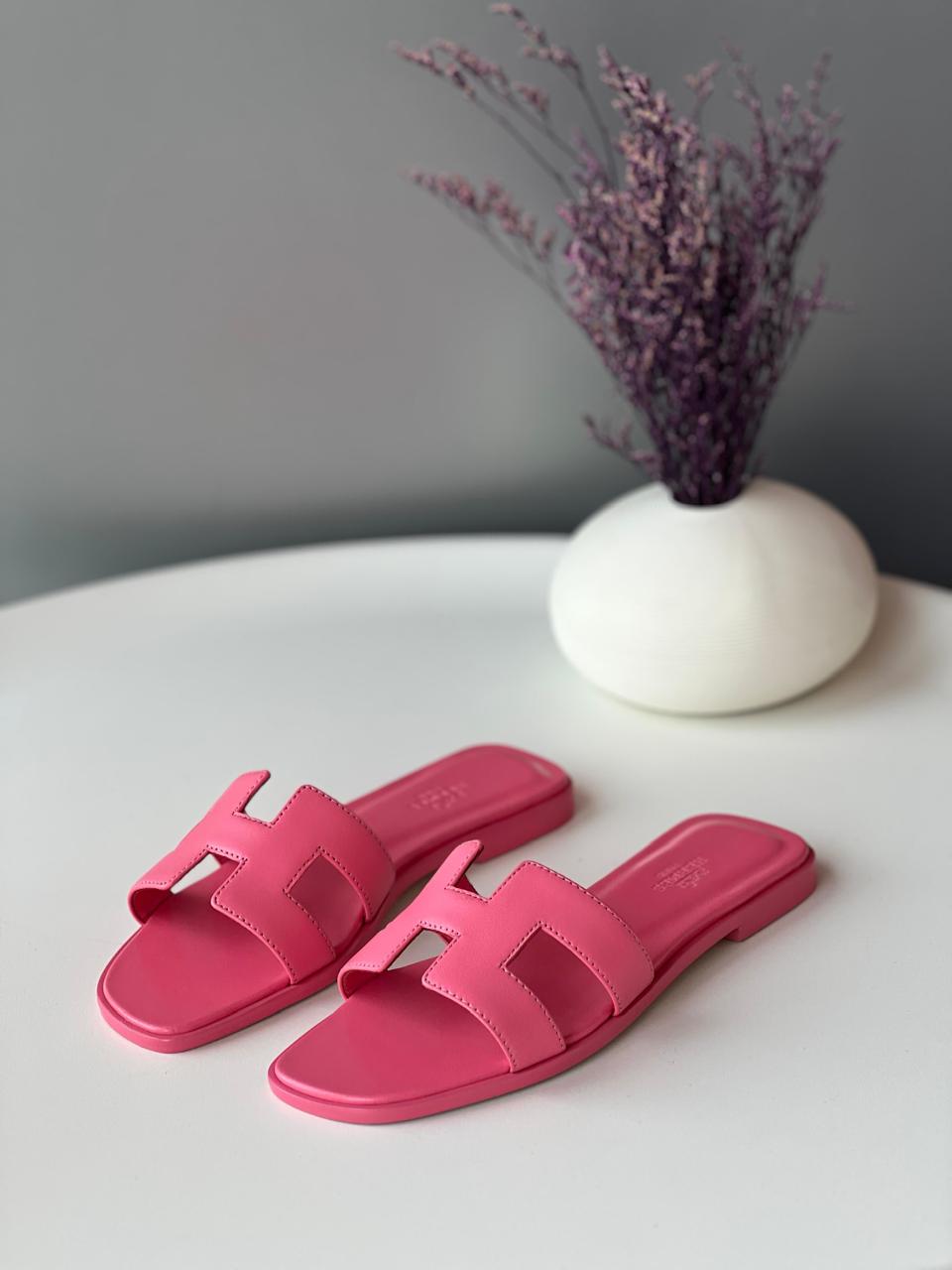 Ladies Hermes flats Lilly Onlines