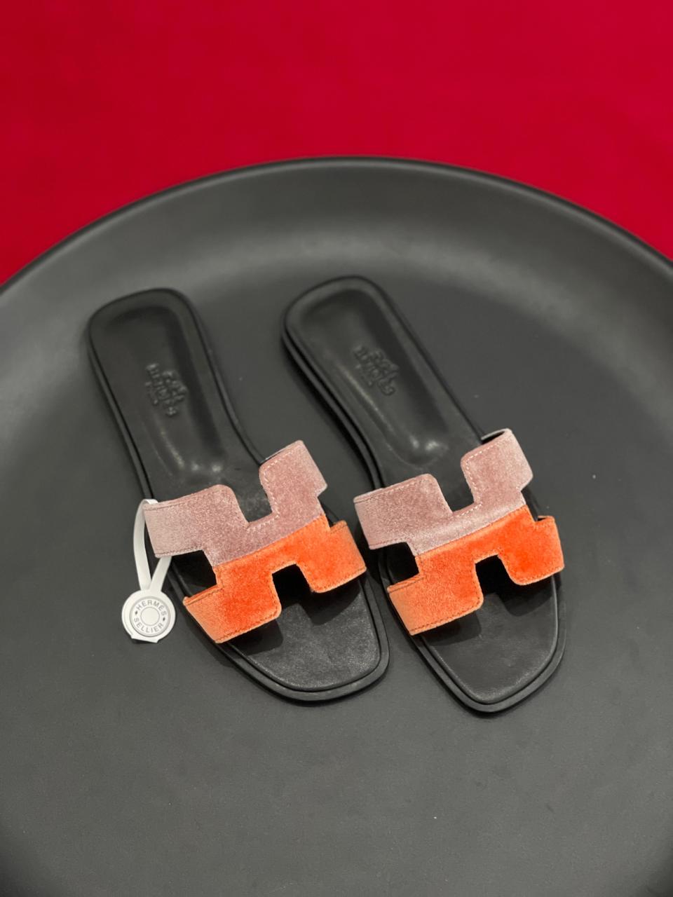 Ladies Hermes flats Lilly Onlines