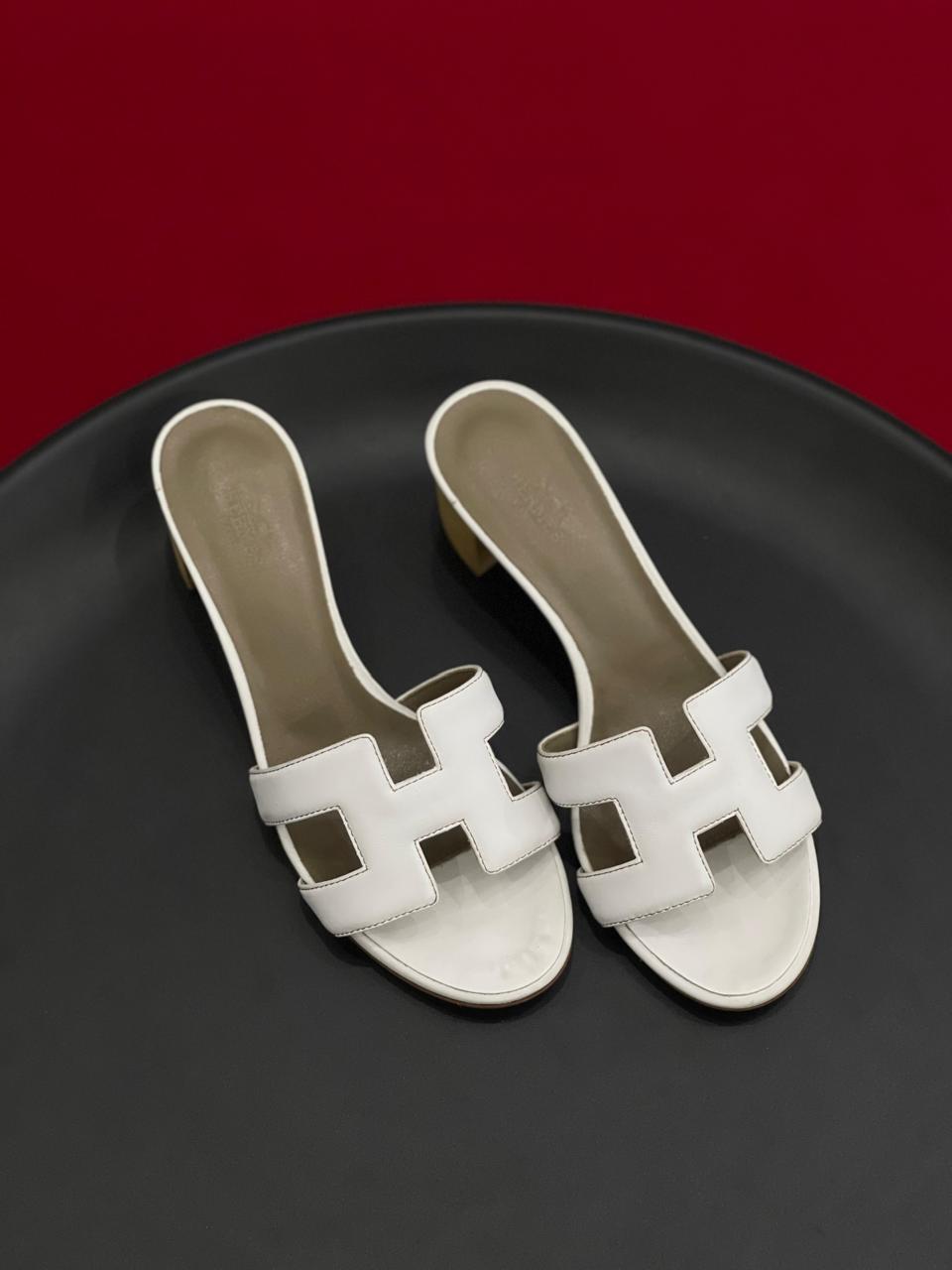Ladies Hermes flats Lilly Onlines