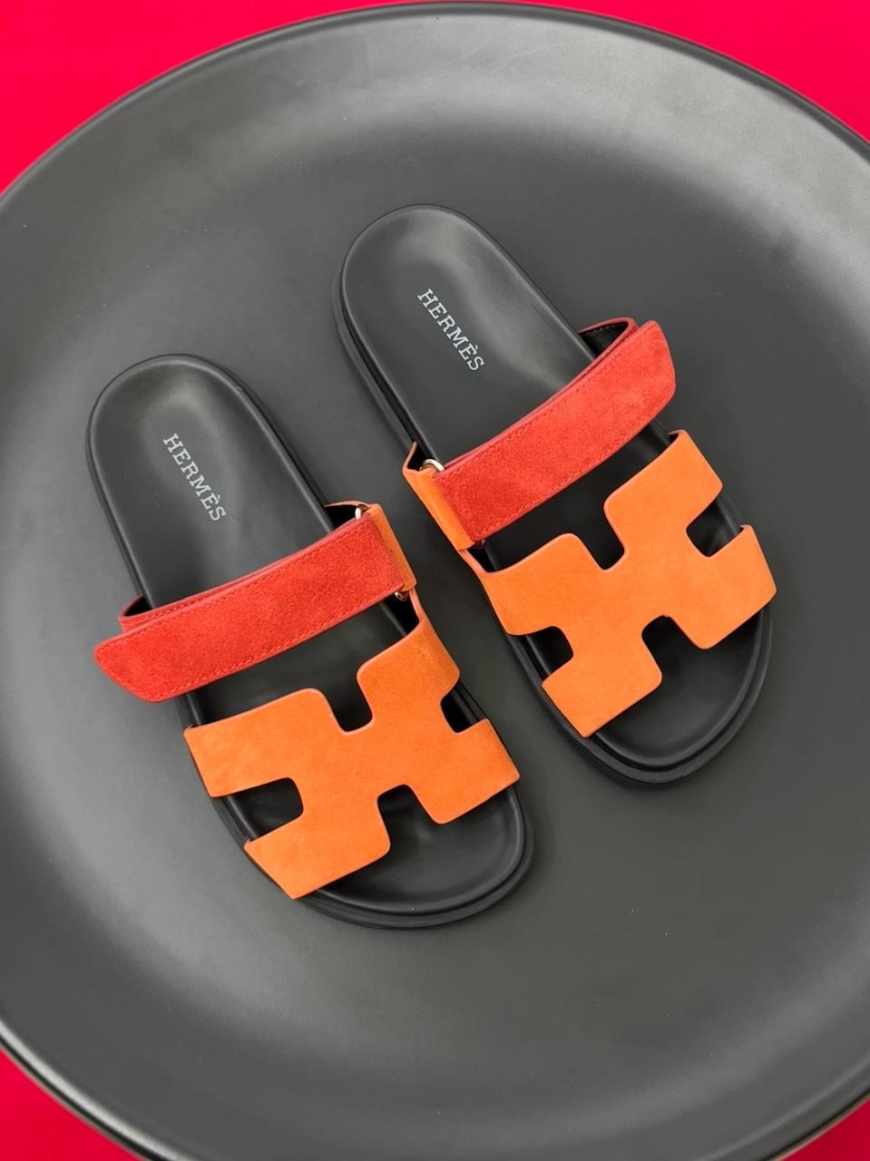 Ladies Hermes flats Lilly Onlines