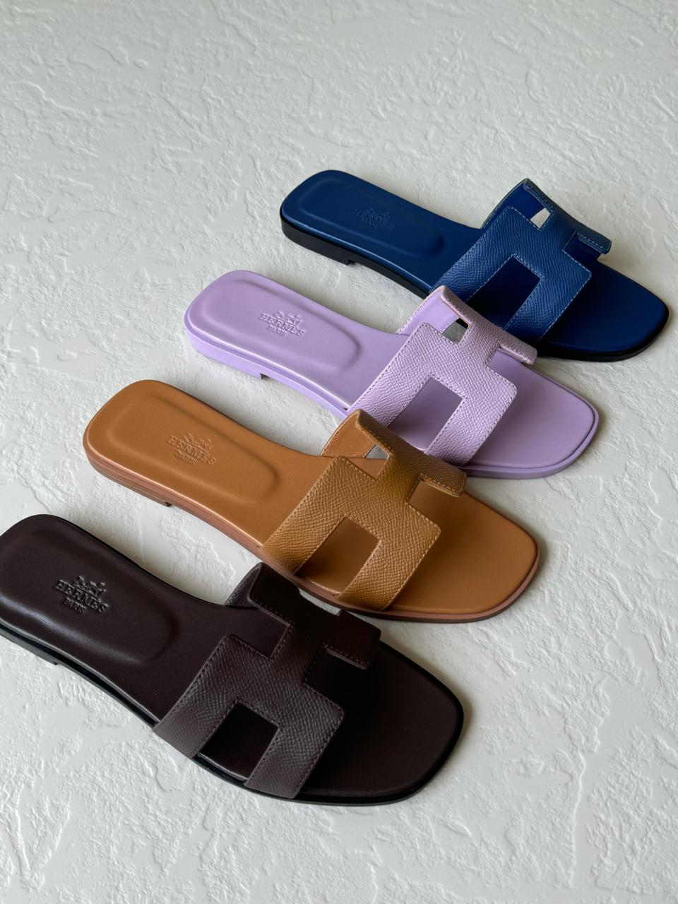 Ladies Hermes flats Lilly Onlines