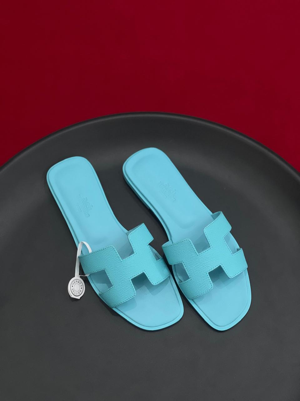 Ladies Hermes flats Lilly Onlines