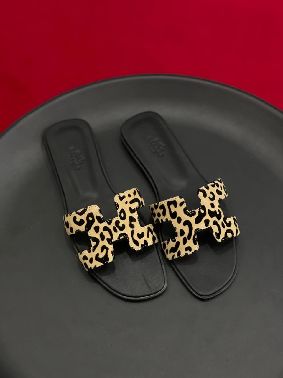Ladies Hermes flats Lilly Onlines