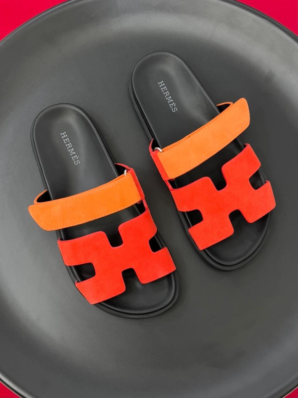 Ladies Hermes flats Lilly Onlines