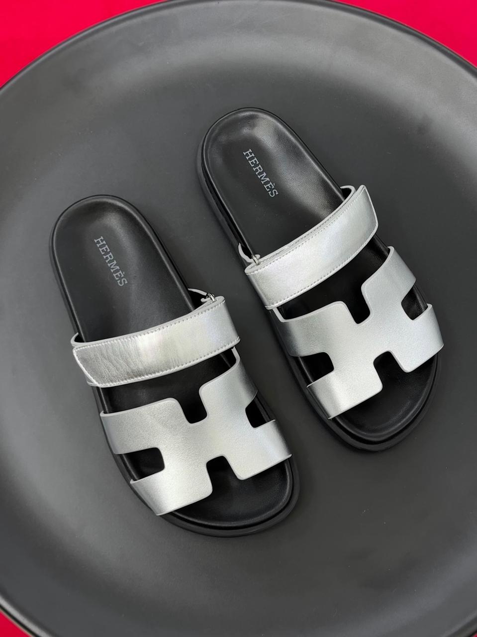 Ladies Hermes flats Lilly Onlines
