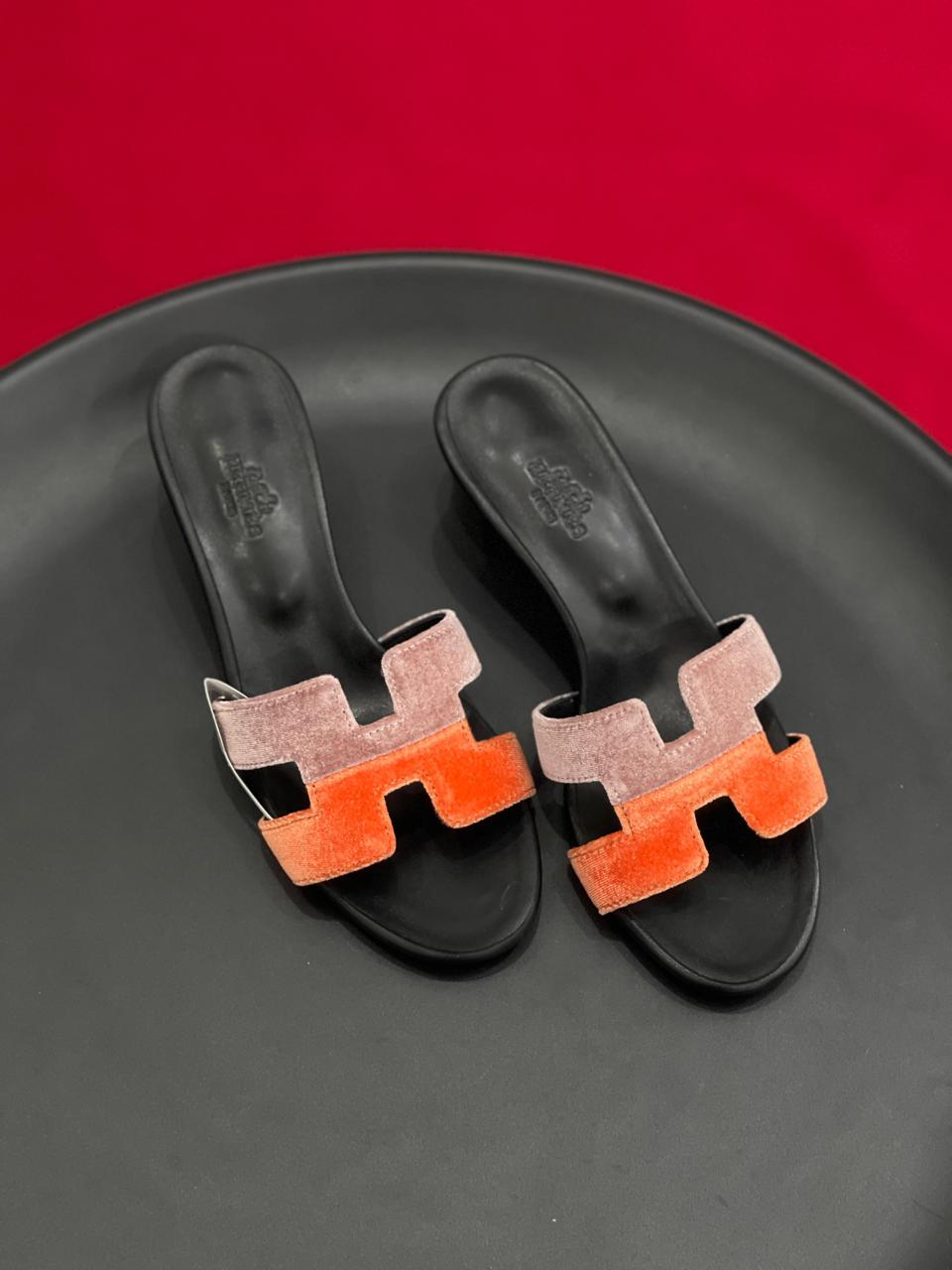 Ladies Hermes flats Lilly Onlines