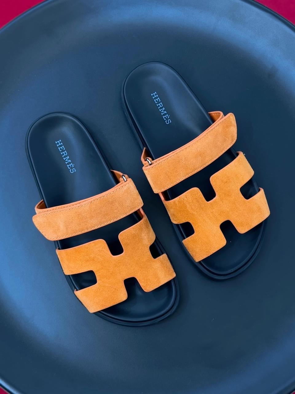 Ladies Hermes flats Lilly Onlines