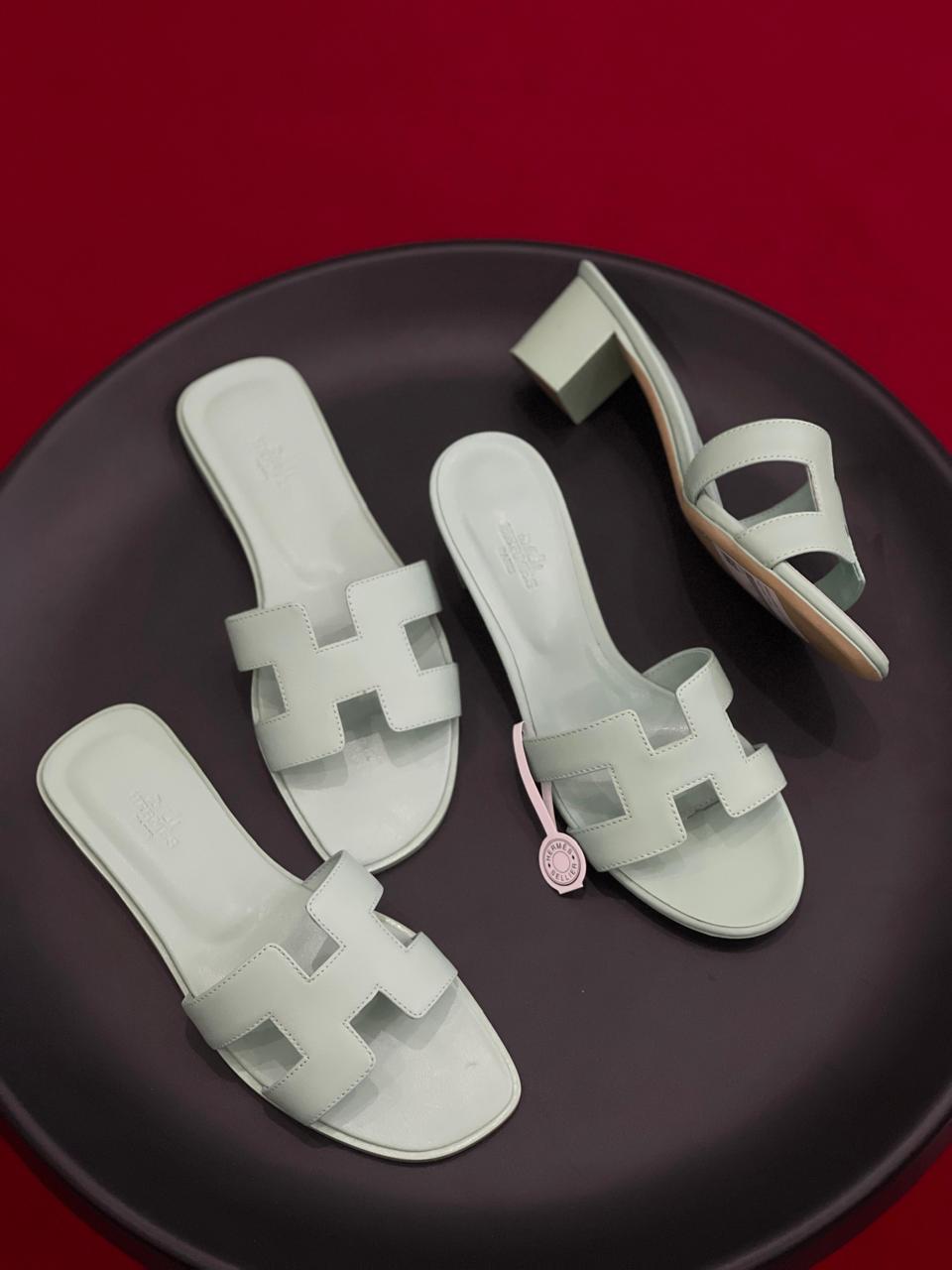 Ladies Hermes flats Lilly Onlines