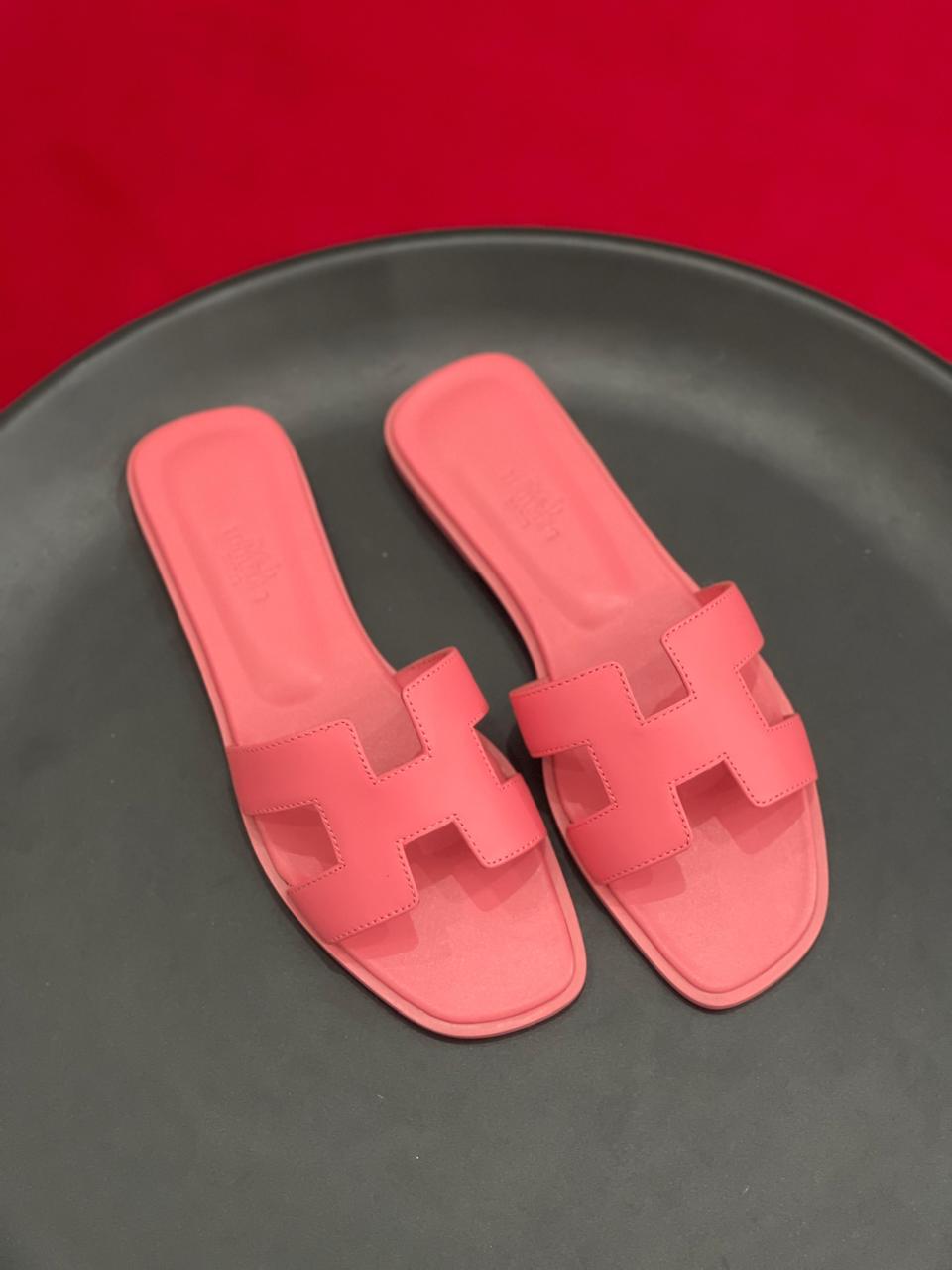 Ladies Hermes flats Lilly Onlines