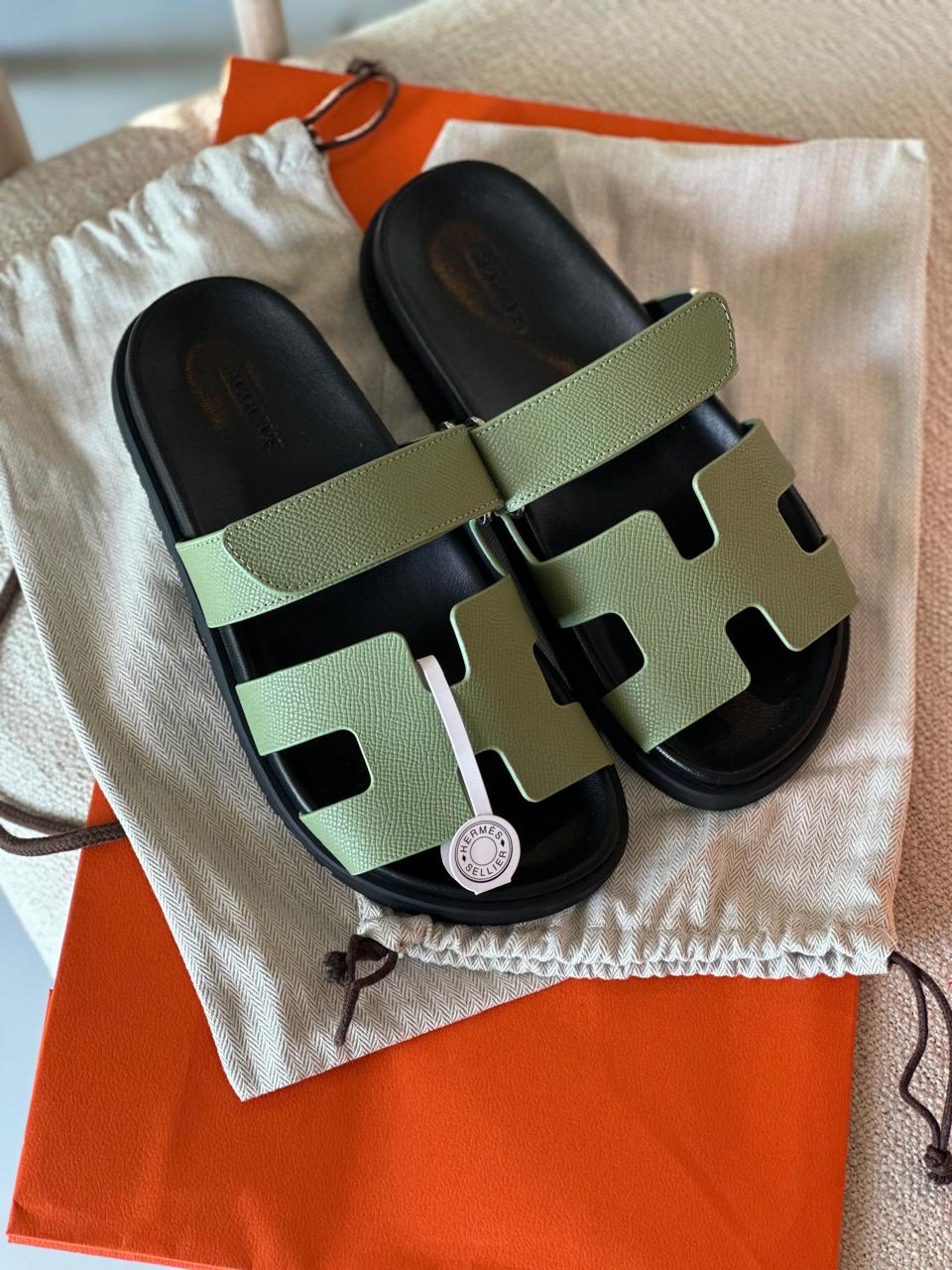 Ladies Hermes flats Lilly Onlines