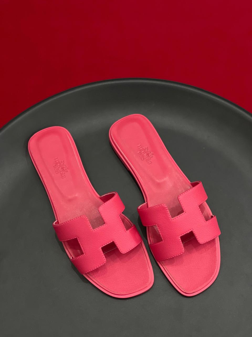 Ladies Hermes flats Lilly Onlines