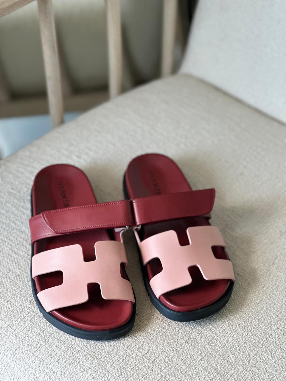 Ladies Hermes flats Lilly Onlines