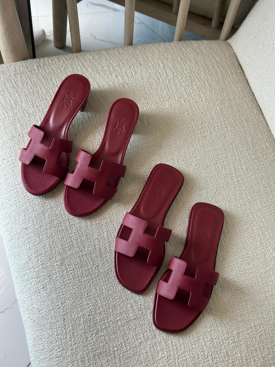 Ladies Hermes flats Lilly Onlines