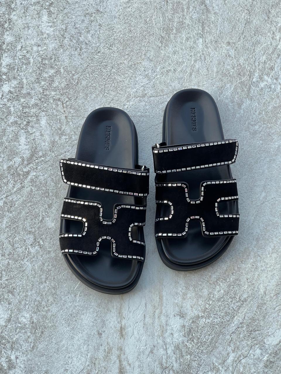 Ladies Hermes flats Lilly Onlines