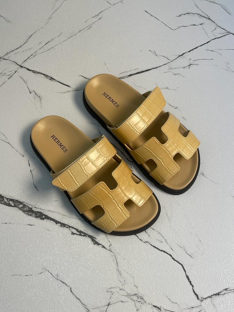 Ladies Hermes flats Lilly Onlines