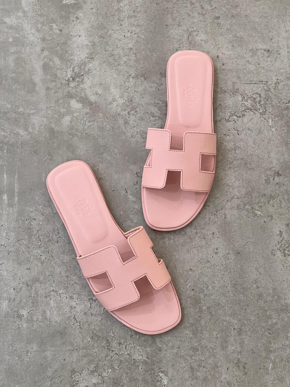 Ladies Hermes flats Lilly Onlines