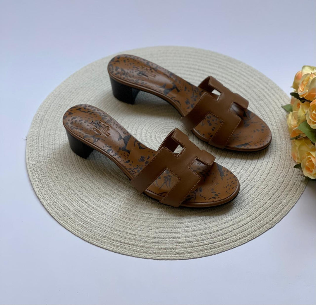 Ladies Hermes flats Lilly Onlines