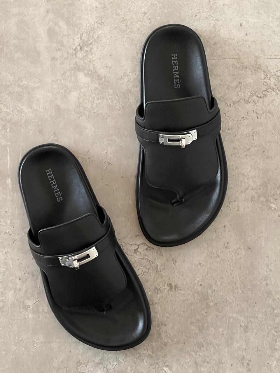 Ladies Hermes flats Lilly Onlines
