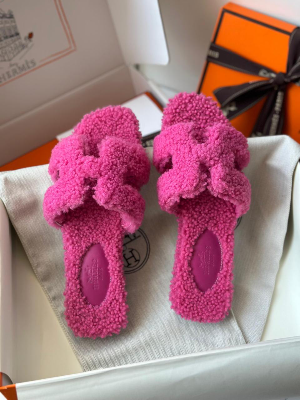 Ladies Hermes flats Lilly Onlines