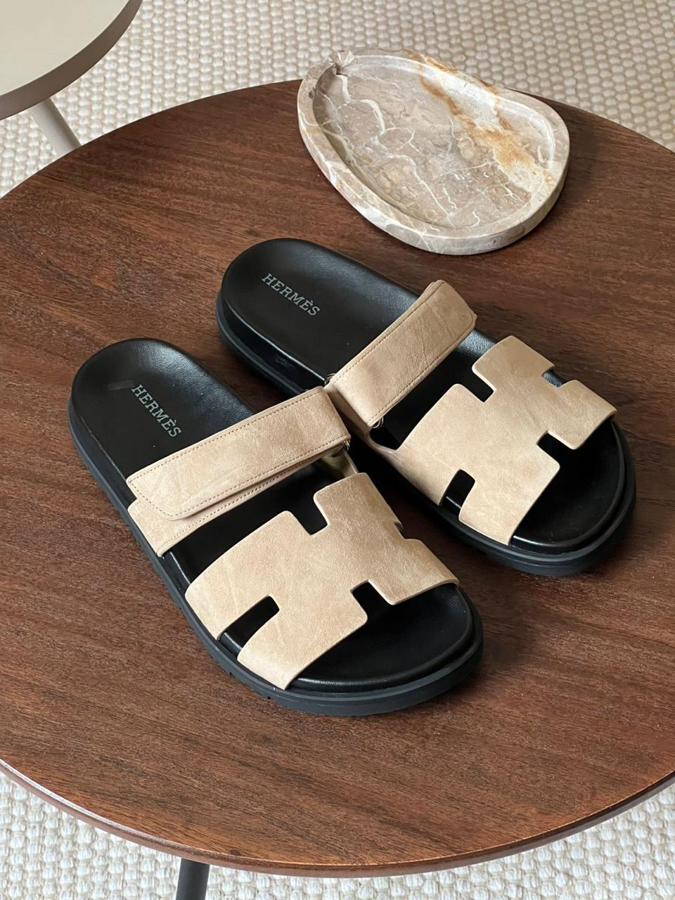 Ladies Hermes flats Lilly Onlines