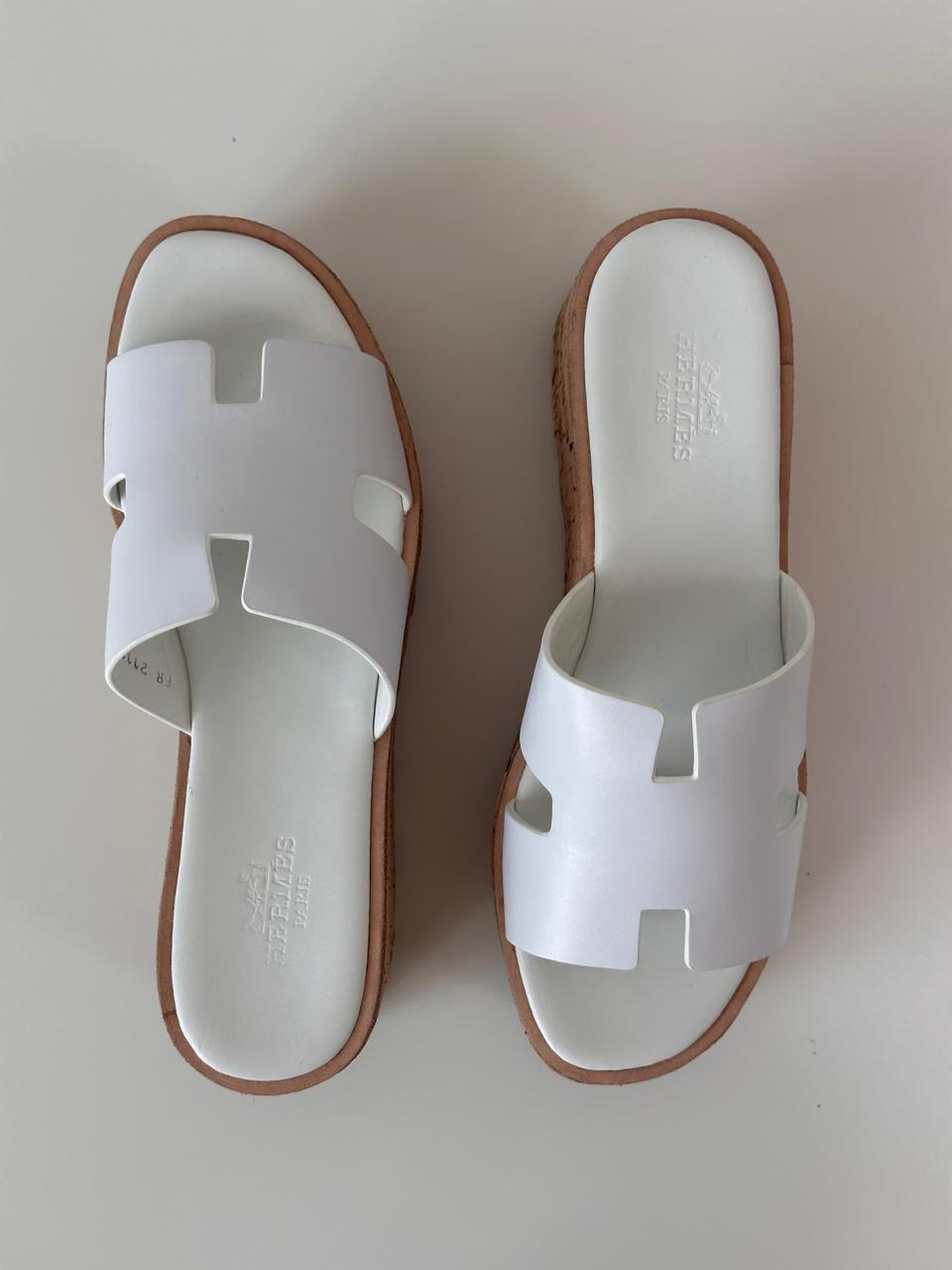 Ladies Hermes flats Lilly Onlines
