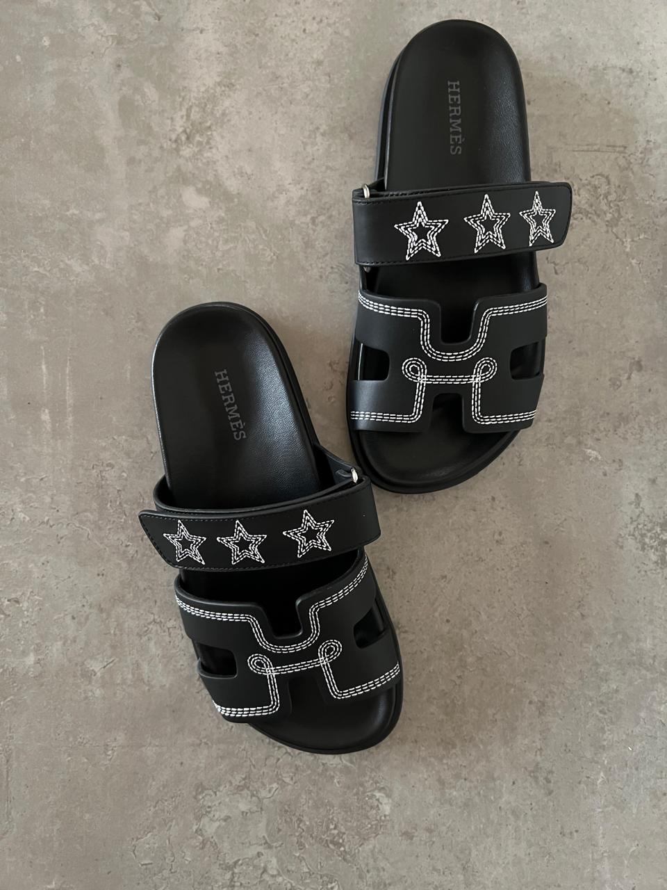 Ladies Hermes flats Lilly Onlines