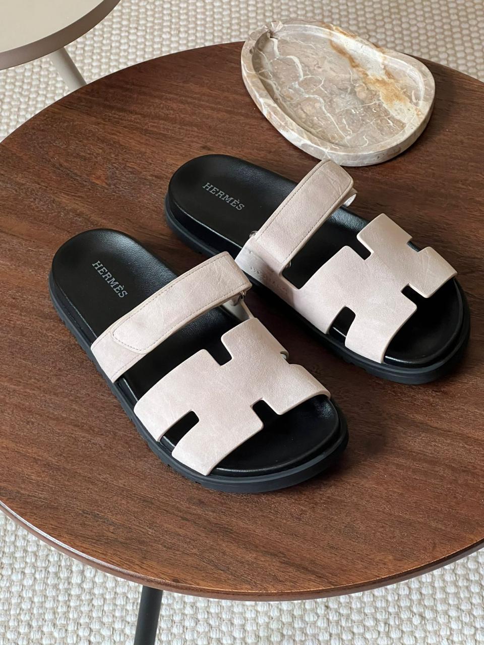 Ladies Hermes flats Lilly Onlines