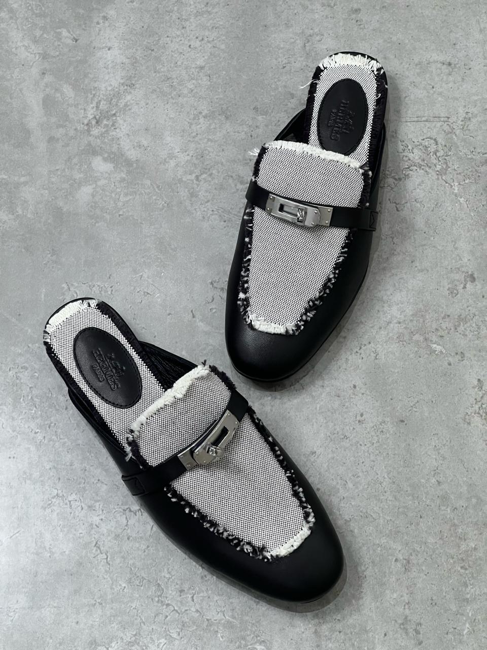 Ladies Hermes flats Lilly Onlines