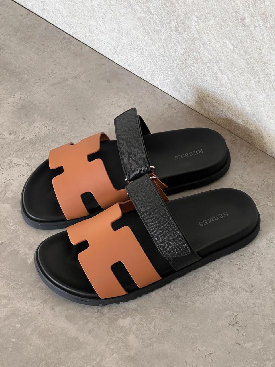 Ladies Hermes flats Lilly Onlines