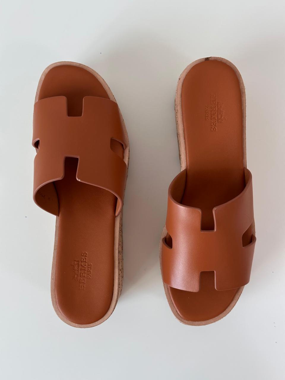 Ladies Hermes flats Lilly Onlines