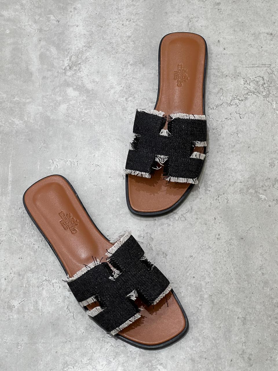 Ladies Hermes flats Lilly Onlines